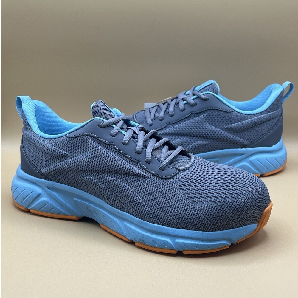 Reebok Work N Comfort ST Gray Blue Composite Toe Work Shoes - Women's Size 9.5